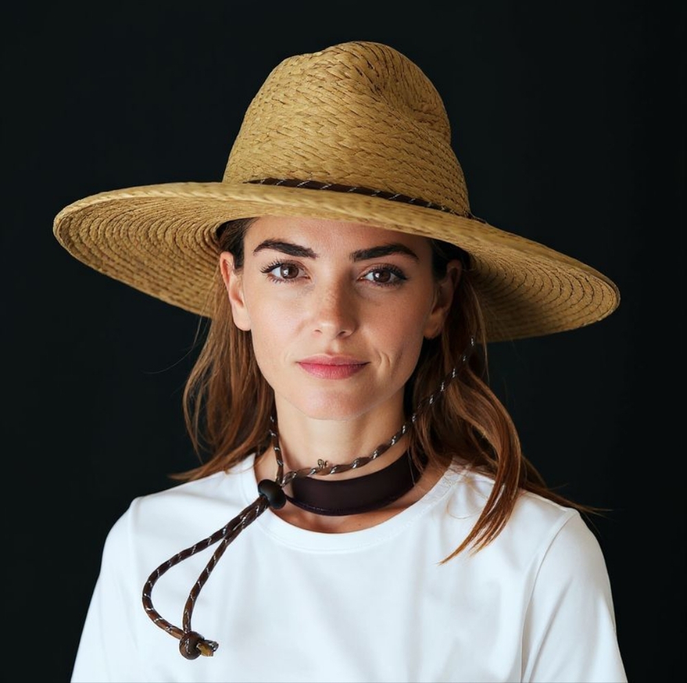 Goodfellow & Co Tan Straw Hat for Women SIZE L/XL - Picture 3 of 9